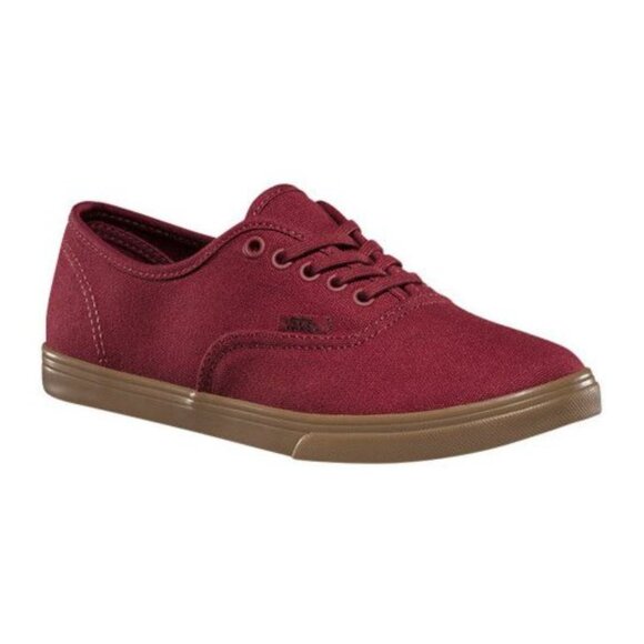 NWT Vans Authentic Lo Pro Gumsole Oxblood Red Women's Size 9 - Picture 1 of 11